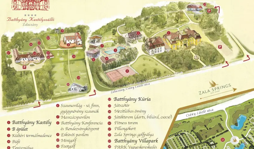 Batthy�ny Kast�lysz�ll� Zalacs�ny - Szilveszter - teljes el�refizet�ssel