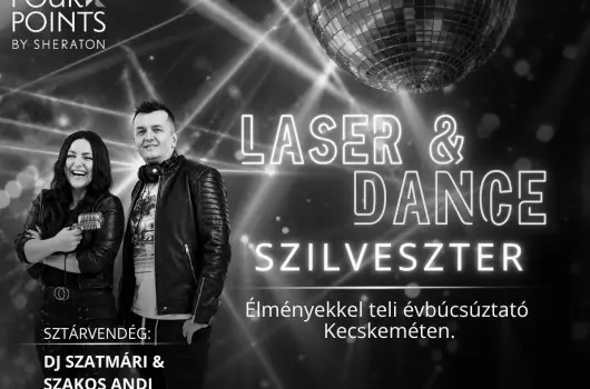 Four Points by Sheraton Kecskem�t Hotel & Konferenciak�zpont - L�zer & Dance Szilveszter (min. 2 �j)