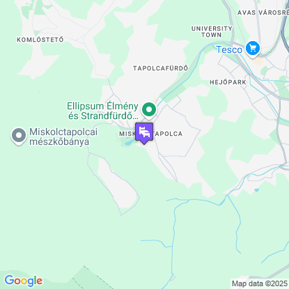 Ambrzia Szllshely s tterem a trkpen