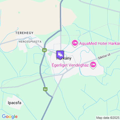 Ametiszt Hotel a trkpen