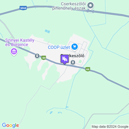 Angyal Apartman a térképen