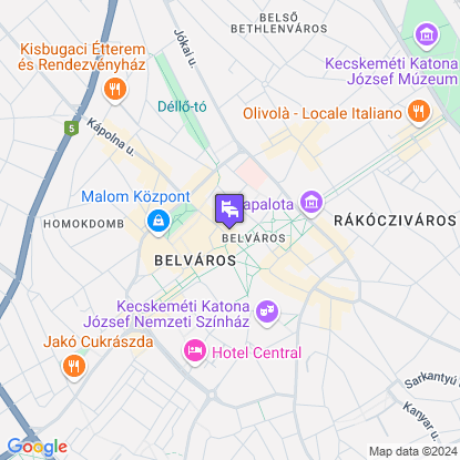 Aranyhomok Business & Wellness Hotel a térképen