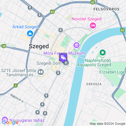 Art Hotel Szeged a trkpen