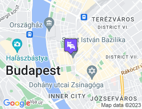 Boutique Residence Budapest a térképen