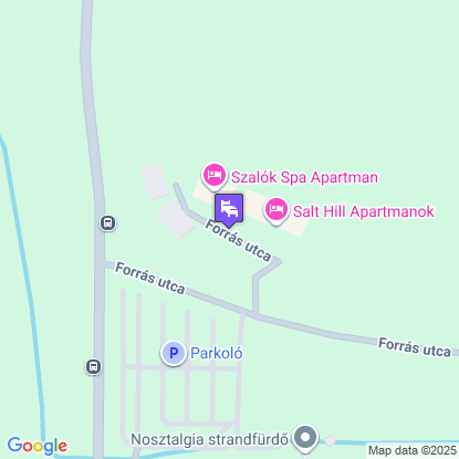 D&A Apartmanház a térképen