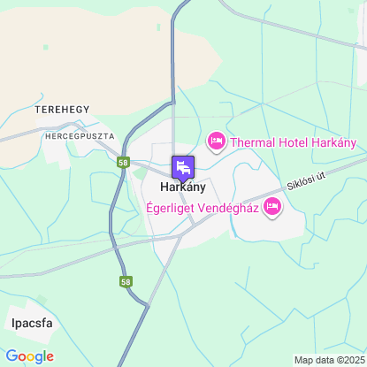 Égerliget Vendégház a térképen