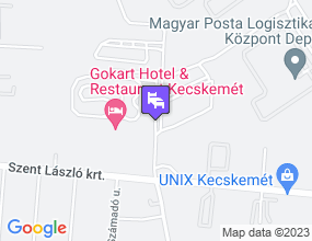 Gokart Hotel a térképen