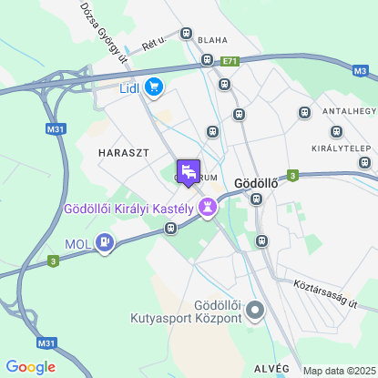 Grandis Premium Apartments a térképen