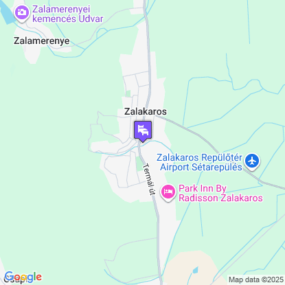 Négy Évszak Apartmanház Zalakaros a térképen