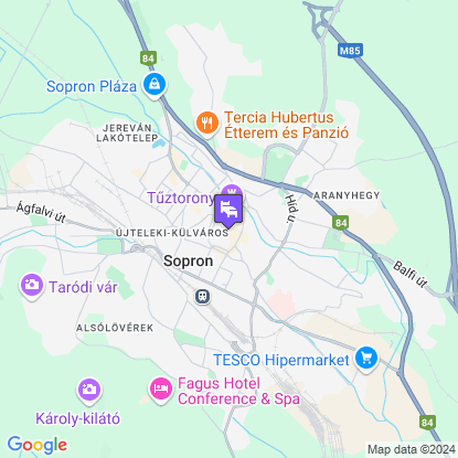 Palatinus Hotel a trkpen