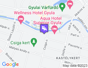 Park Hotel Gyula a térképen
