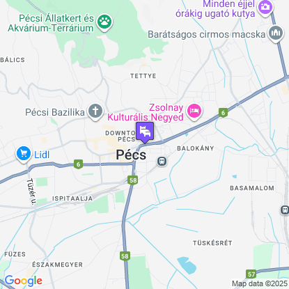 R73 Residences a térképen