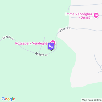 Rzsapark Vendghz a trkpen