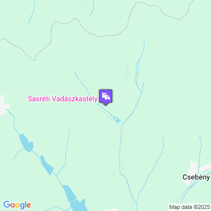Sasréti Vadászkastély a térképen