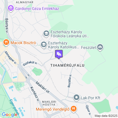 Szent István Hotel a térképen