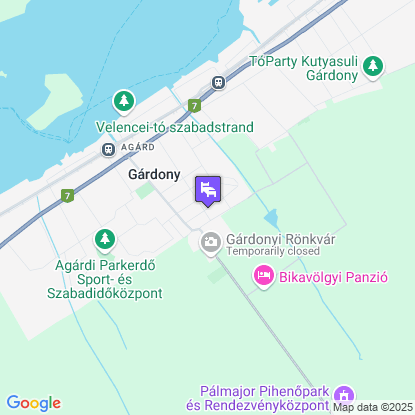 Szieszta Apartman a trkpen