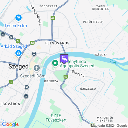 Tisza Sport Hotel a trkpen